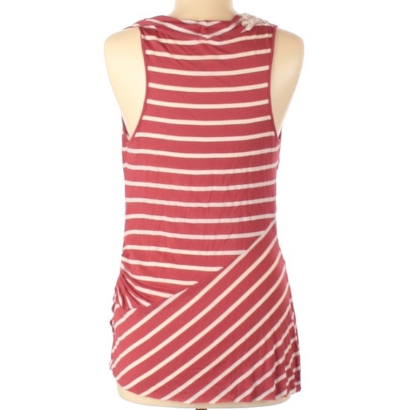 Rio Rao | Sleeveless Stripped Top Embroidered - Picture 3 of 10